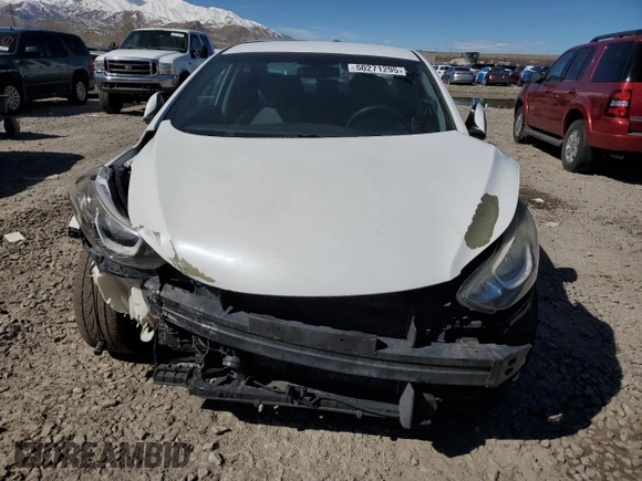 2016 Hyundai Elantra SE with VIN 5NPDH4AE9GH769900, listed as a Copart auction lot 50271295 with 107,629 mi miles and Salvage title. Bid and sale history available at DreamBid. Image 5.