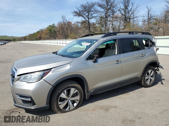 2019 Subaru Ascent Premium with VIN 4S4WMACD6K3436514, listed as a Copart auction lot 55091205 with 32,108 mi miles and Salvage title. Bid and sale history available at DreamBid. Image 1.