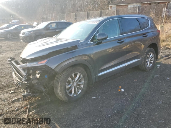 2020 Hyundai Santa Fe SEL w/SULEV with VIN 5NMS33AD8LH271668, listed as a Copart auction lot 43781575 with 73,530 mi miles and Salvage Title. Bid and sale history available at carsss.com. Image 1.