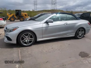 2016 Mercedes-Benz E 400 with VIN WDDKK6FF4GF323563, listed as a Copart auction lot 55344725 with 69,016 mi miles and Salvage title. Bid and sale history available at DreamBid. Image 1.