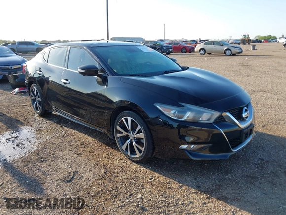 2016 Nissan Maxima SL with VIN 1N4AA6AP6GC902182, listed as a IAAI auction lot 41963457 with 63,912 mi miles and . Bid and sale history available at DreamBid. Image 1.