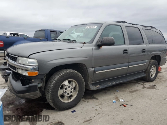 2002 Chevrolet Suburban LS with VIN 3GNFK16Z02G315466, listed as a Copart auction lot 85132474 with 146,903 mi miles and Clean Title. Bid and sale history available at carsss.com. Image 1.