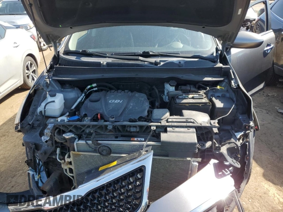 2016 Kia Sportage EX with VIN KNDPCCACXG7837727, listed as a Copart auction lot 54017575 with 69,958 mi miles and Clean Title. Bid and sale history available at carsss.com. Image 12.