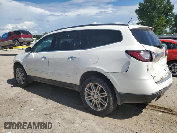 2015 Chevrolet Traverse LT with VIN 1GNKVGKD3FJ266772, listed as a Copart auction lot 62685805 with 181,768 mi miles and Salvage title. Bid and sale history available at DreamBid. Image 2.