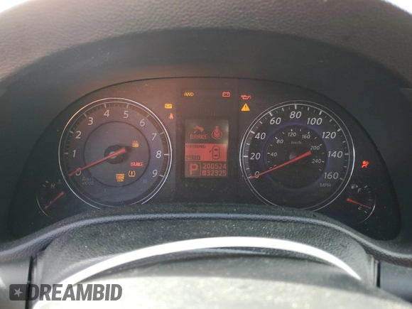 2008 Infiniti G35 x with VIN JNKBV61F08M280120, listed as a Copart auction lot 51515255 with 200,524 mi miles and Salvage Title. Bid and sale history available at DreamBid. Image 9.