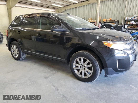 2013 Ford Edge Limited with VIN 2FMDK3KC5DBE32135, listed as a Copart auction lot 61644175 with 130,886 mi miles and Clean title. Bid and sale history available at DreamBid. Image 4.