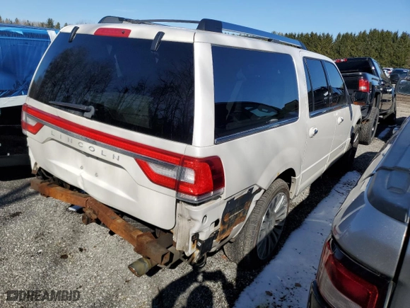 2015 Lincoln Navigator L with VIN 5LMJJ3JT1FEJ08286, listed as a Copart auction lot 85163634 with 169,664 mi miles and Clean Title. Bid and sale history available at carsss.com. Image 3.