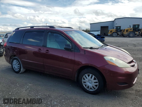 2006 Toyota Sienna CE with VIN 5TDZA23C16S531736, listed as a Copart auction lot 55178755 with 209,823 mi miles and Clean Title. Bid and sale history available at carsss.com. Image 4.