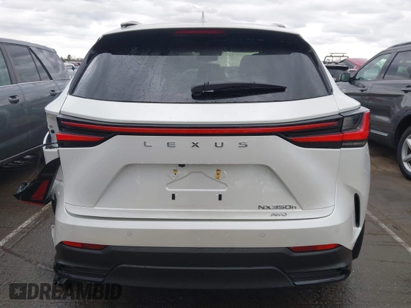 2023 Lexus NX 350h Premium with VIN JTJGKCEZ6P2011257, listed as a IAAI auction lot 41706179 with 4,917 mi miles and . Bid and sale history available at DreamBid. Image 16.