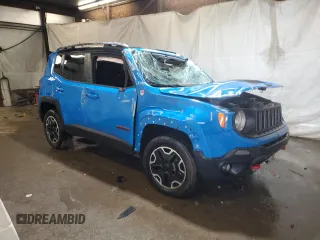 2015 Jeep Renegade Trailhawk with VIN ZACCJBCT0FPB74673, listed as a Copart auction lot 63626295 with 152,146 mi miles and Salvage title. Bid and sale history available at DreamBid. Image 4.