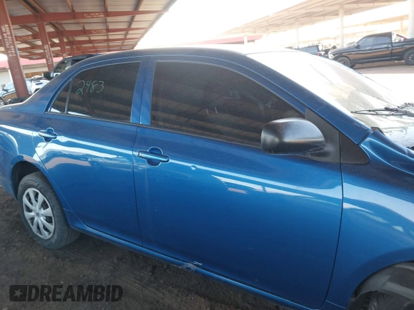 2009 Toyota Corolla with VIN JTDBL40E399054551, listed as a IAAI auction lot 42004147 with 1 mi miles. Bid and sale history available at carsss.com. Image 12.