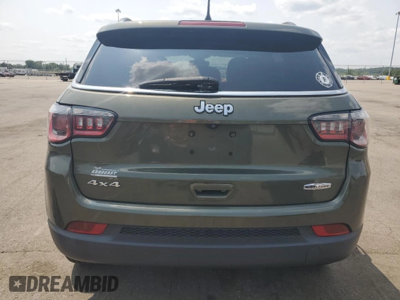 2017 Jeep Compass Latitude с VIN 3C4NJDBB2HT656434, выставлен на аукционе Copart как лот 60483215 с пробегом 75 781 миль миль и Списание • Salvage title. История ставок и продаж доступна на DreamBid. Изображение 6.