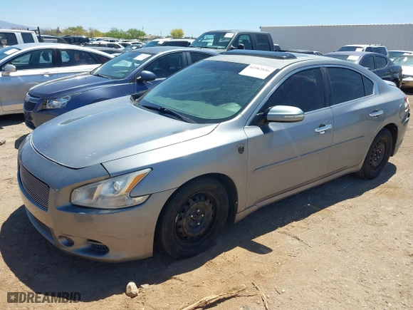 2009 Nissan Maxima 3.5 SV w/Sport Pkg with VIN 1N4AA51E09C817138, listed as a IAAI auction lot 41982846 with 188,882 mi miles. Bid and sale history available at carsss.com. Image 2.