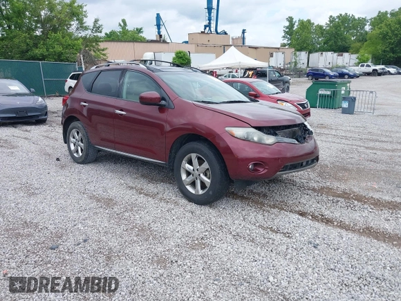 2010 Nissan Murano S z VIN JN8AZ1MUXAW016755, wystawiony jako IAAI lot #42208983 z przebiegiem 215 545 mil mil oraz . Historia ofert i sprzedaży dostępna na DreamBid. Obrazek 1.