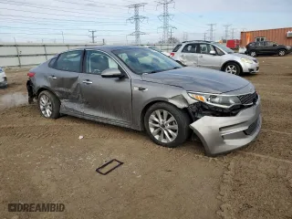 2018 Kia Optima EX with VIN 5XXGU4L33JG223701, listed as a Copart auction lot 44531825 with 84,419 mi miles and Salvage Title. Bid and sale history available at carsss.com. Image 4.