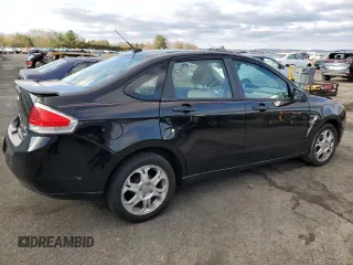 2008 Ford Focus SE with VIN 1FAHP35N18W152677, listed as a Copart auction lot 51209385 with 108,000 mi miles and Salvage Title. Bid and sale history available at carsss.com. Image 3.
