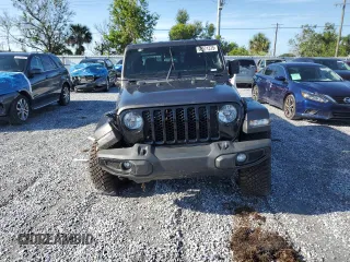 2021 Jeep Gladiator Willys with VIN 1C6HJTAG0ML615446, listed as a Copart auction lot 60571375 with 62,174 mi miles and Salvage title. Bid and sale history available at DreamBid. Image 5.
