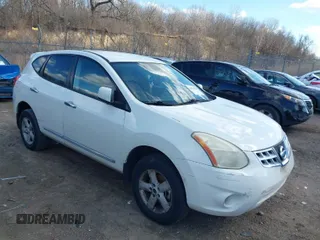 2013 Nissan Rogue S with VIN JN8AS5MT4DW532892, listed as a IAAI auction lot 41876158 with 112,324 mi miles. Bid and sale history available at carsss.com. Image 1.