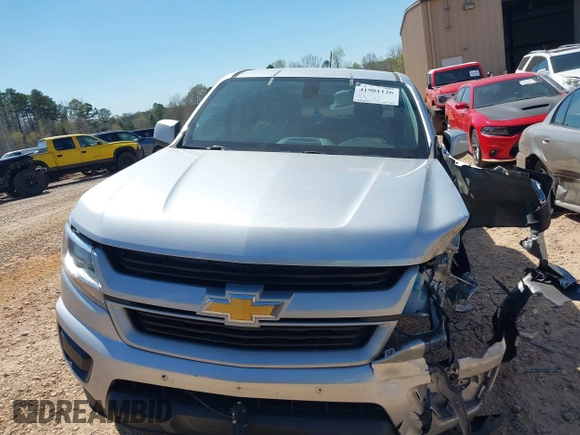 2019 Chevrolet Colorado 2WD Work Truck with VIN 1GCGSBEA7K1159780, listed as a IAAI auction lot 41901126 with 154,626 mi miles. Bid and sale history available at carsss.com. Image 12.