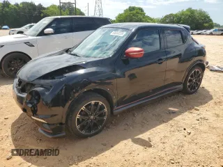 2015 Nissan Juke S with VIN JN8AF5MV4FT562114, listed as a Copart auction lot 53958235 with 93,280 mi miles and Salvage Title. Bid and sale history available at carsss.com. Image 1.