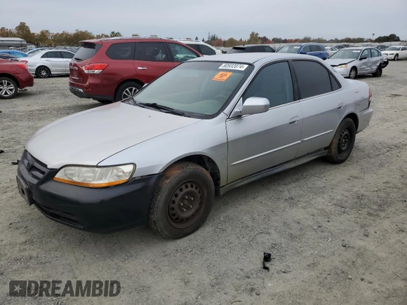 2001 Honda Accord LX z VIN 1HGCG16481A003685, wystawiony jako Copart lot #80932074 z przebiegiem Nie podano mil oraz Szkoda całkowita • Salvage title. Historia ofert i sprzedaży dostępna na DreamBid. Obrazek 1.