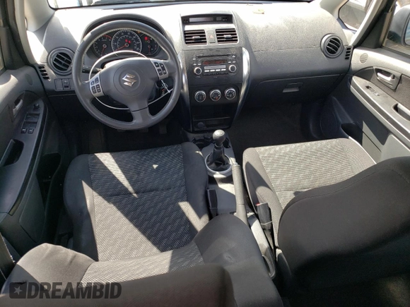 2008 Suzuki SX4 with VIN JS2YB413885110697, listed as a Copart auction lot 50116634 with 145,099 mi miles and Salvage Title. Bid and sale history available at carsss.com. Image 8.