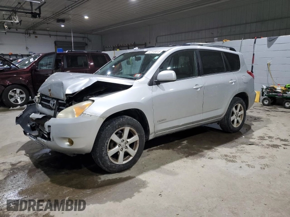 2007 Toyota RAV4 Limited with VIN JTMBD31V875067600, listed as a Copart auction lot 42049015 with 0 mi miles and Salvage Title. Bid and sale history available at carsss.com. Image 1.