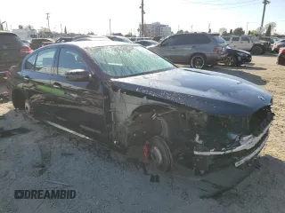 2018 BMW 5 Series 540i with VIN WBAJE5C52JWA95279, listed as a Copart auction lot 88995395 with Not provided miles and Salvage title. Bid and sale history available at DreamBid. Image 4.
