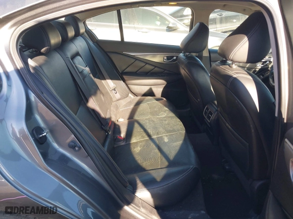 2015 Infiniti Q50 Premium with VIN JN1BV7AP4FM334762, listed as a IAAI auction lot 41443049 with 99,519 mi miles. Bid and sale history available at carsss.com. Image 8.