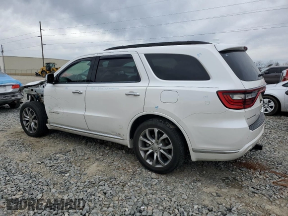 2017 Dodge Durango Citadel Anodized Platinum with VIN 1C4RDHEG7HC697743, listed as a Copart auction lot 82541273 with 80,398 mi miles and . Bid and sale history available at DreamBid. Image 2.