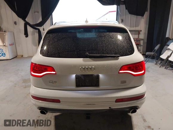2015 Audi Q7 Premium Plus with VIN WA1LMAFE6FD016774, listed as a IAAI auction lot 42148140 with 148,317 mi miles and . Bid and sale history available at DreamBid. Image 16.