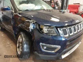 2021 Jeep Compass Limited with VIN 3C4NJDCB7MT561621, listed as a IAAI auction lot 41640659 with 59,479 mi miles and . Bid and sale history available at carsss.com. Image 6.