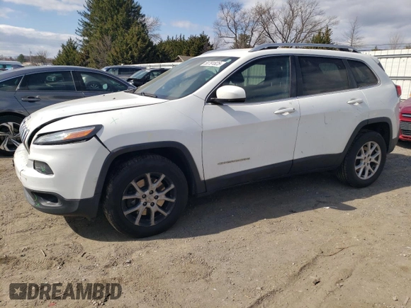 2017 Jeep Cherokee Latitude with VIN 1C4PJMCB9HW566344, listed as a Copart auction lot 50791825 with 148,875 mi miles and Salvage Title. Bid and sale history available at carsss.com. Image 1.
