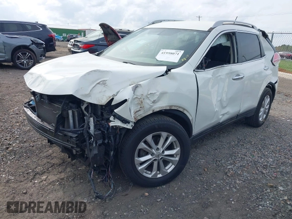 2015 Nissan Rogue SL with VIN 5N1AT2MVXFC815872, listed as a IAAI auction lot 41958071 with 148,786 mi miles and . Bid and sale history available at carsss.com. Image 19.