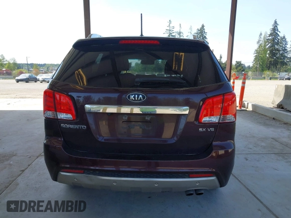 2011 Kia Sorento SX with VIN 5XYKWDA23BG120760, listed as a IAAI auction lot 42111403 with 119,666 mi miles. Bid and sale history available at carsss.com. Image 17.