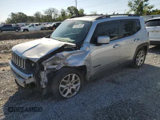 2015 Jeep Renegade Latitude with VIN ZACCJABT0FPB40608, listed as a Copart auction lot 53022495 with 140,007 mi miles and Salvage Title. Bid and sale history available at DreamBid. Image 1.