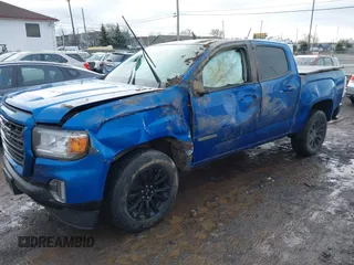 2021 GMC Canyon 4WD Elevation with VIN 1GTG6CEN1M1245554, listed as a IAAI auction lot 41099627 with 46,626 mi miles. Bid and sale history available at carsss.com. Image 17.