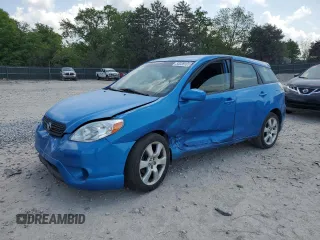 2008 Toyota Matrix STD with VIN 2T1KR30E18C709114, listed as a Copart auction lot 55038165 with 222,699 mi miles and Clean Title. Bid and sale history available at DreamBid. Image 1.
