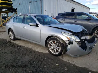 2013 Infiniti G37 x with VIN JN1CV6AR5DM763809, listed as a Copart auction lot 43783605 with 121,752 mi miles and Salvage Title. Bid and sale history available at carsss.com. Image 4.