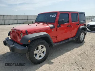 2018 Jeep Wrangler Unlimited Freedom with VIN 1C4BJWDG0JL887180, listed as a Copart auction lot 61244405 with 75,284 mi miles and Salvage title. Bid and sale history available at DreamBid. Image 1.