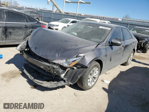 2017 Toyota Camry Hybrid LE with VIN 4T1BD1FK5HU220892, listed as a Copart auction lot 47309655 with 66,327 mi miles and Salvage Title. Bid and sale history available at carsss.com. Image 1.