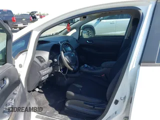 2015 Nissan LEAF S with VIN 1N4AZ0CP9FC309496, listed as a IAAI auction lot 42021957 with 74,885 mi miles. Bid and sale history available at carsss.com. Image 5.