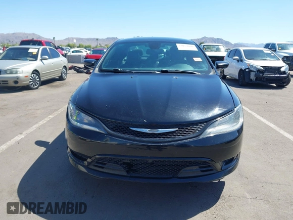 2015 Chrysler 200 S with VIN 1C3CCCBB1FN670130, listed as a IAAI auction lot 42054060 with 83,620 mi miles and . Bid and sale history available at DreamBid. Image 12.