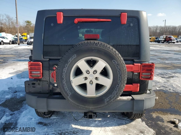 2013 Jeep Wrangler Unlimited Sport with VIN 1C4HJWDG3DL553109, listed as a Copart auction lot 42222585 with 159,609 mi miles and Clean Title. Bid and sale history available at carsss.com. Image 6.