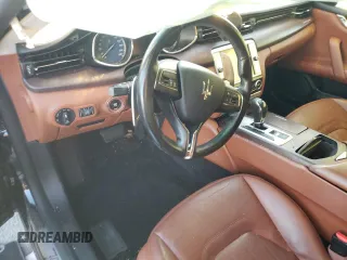 2016 Maserati Quattroporte S with VIN ZAM56RPA7G1181976, listed as a Copart auction lot 44589365 with 0 mi miles and Salvage Title. Bid and sale history available at carsss.com. Image 8.