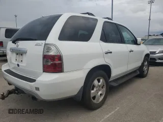 2005 Acura MDX with VIN 2HNYD18265H528934, listed as a Copart auction lot 74598924 with 0 mi miles and Non Repairable. Bid and sale history available at carsss.com. Image 3.