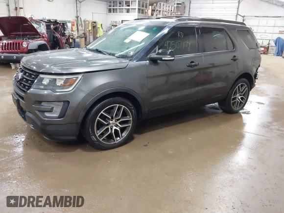 2016 Ford Explorer Sport с VIN 1FM5K8GT9GGB60311, выставлен на аукционе IAAI как лот 42507104 с пробегом 121 776 миль миль и . История ставок и продаж доступна на DreamBid. Изображение 18.