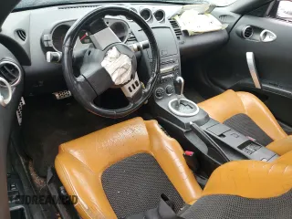 2005 Nissan 350Z Touring with VIN JN1AZ36A15M750103, listed as a Copart auction lot 44375825 with 184,550 mi miles and Salvage title. Bid and sale history available at DreamBid. Image 8.