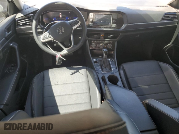2023 Volkswagen Jetta SE with VIN 3VW7M7BU1PM026204, listed as a Copart auction lot 53906345 with 16,763 mi miles and Salvage title. Bid and sale history available at DreamBid. Image 8.