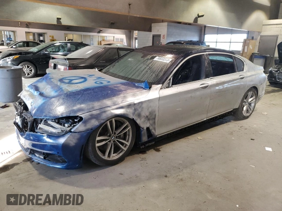 2018 BMW 7 Series ALPINA B7 xDrive with VIN WBA7F2C57JG424068, listed as a Copart auction lot 76933313 with 0 mi miles. Bid and sale history available at carsss.com. Image 1.